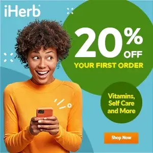 Iherb 20% off on First order