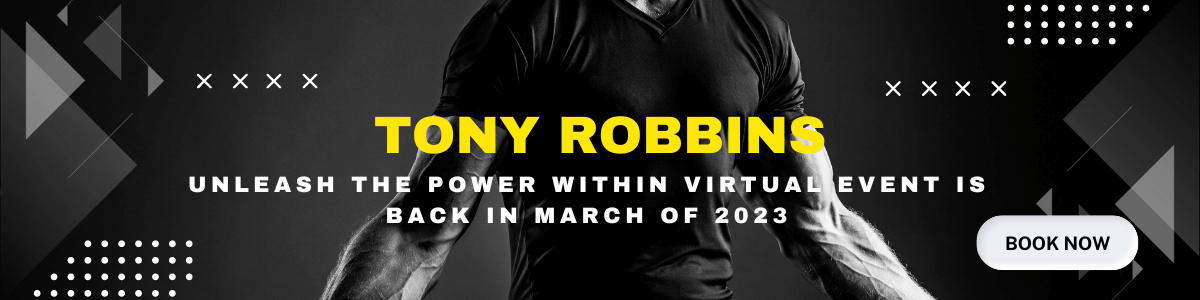 Tony Robbins Even Ticket March 2023