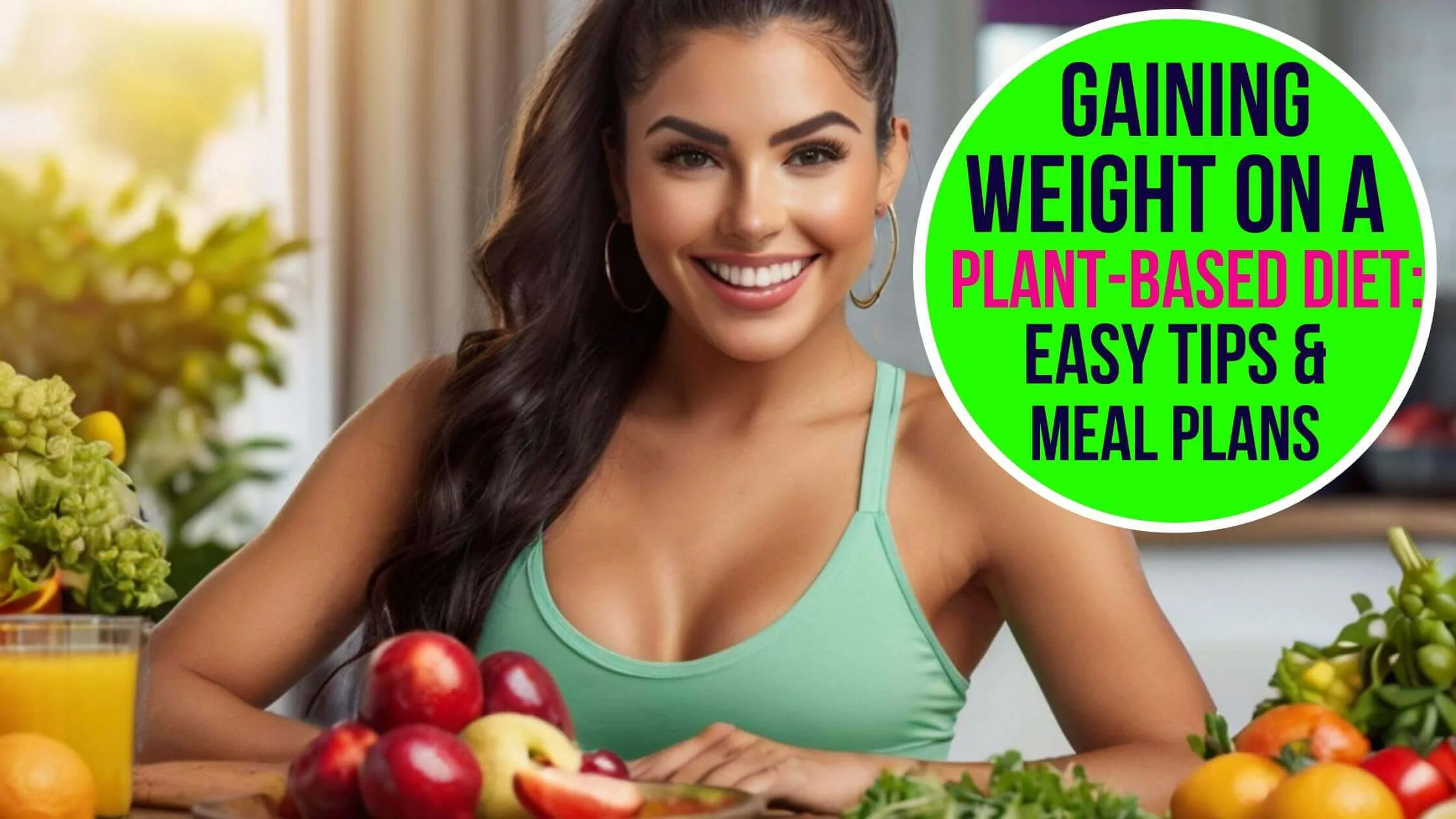 Gaining Weight on a Plant-Based Diet: Easy Tips & Meal Plans