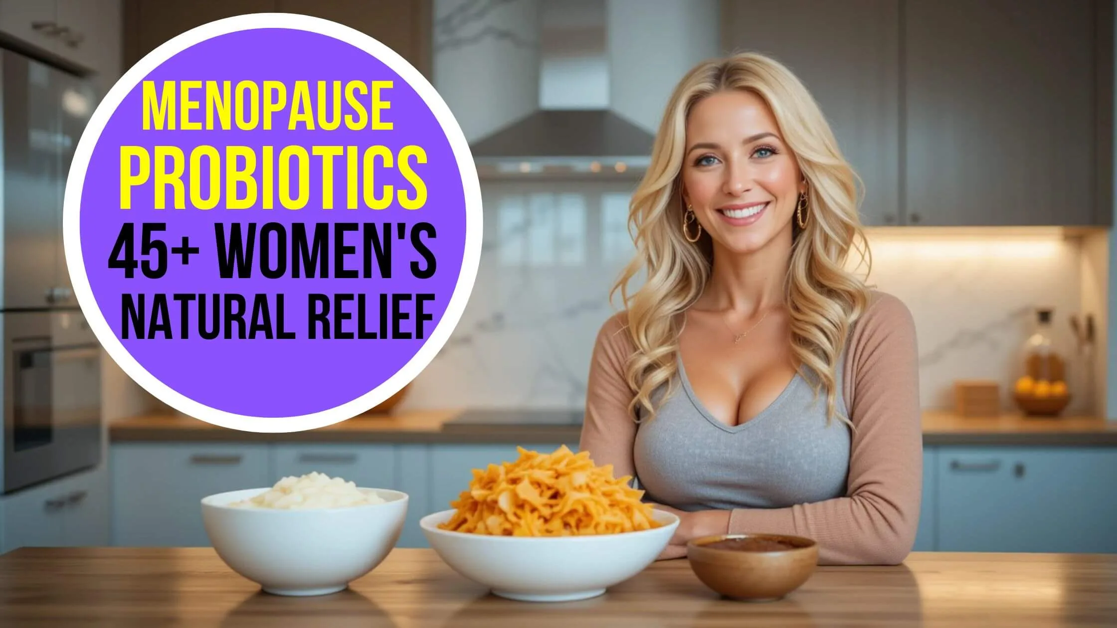Menopause Probiotics – 45+ Women’s Natural Relief