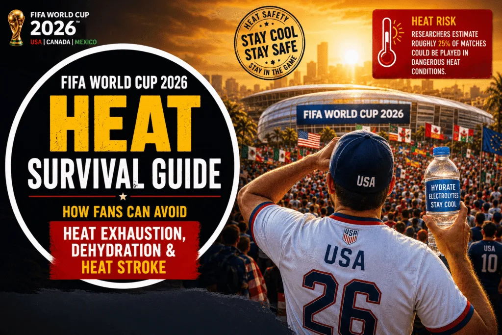 FIFA world cup 2026 heat survival guide