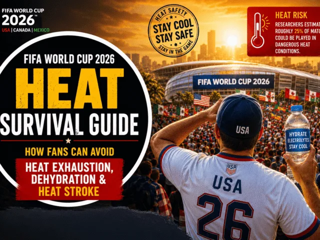 FIFA World Cup 2026 Heat Survival Guide: Avoid Heat Stroke
