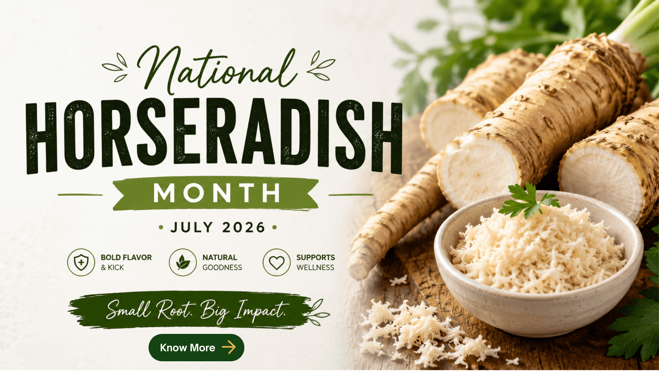 National Horseradish Month